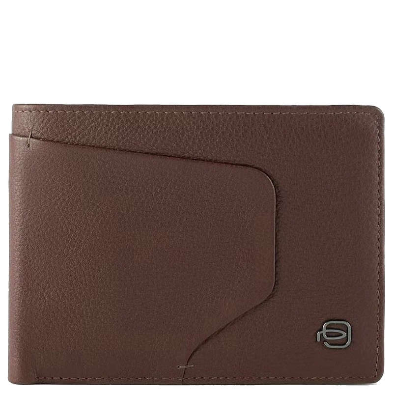 Piquadro Akron - Herrengeldbrse 4cc 13 cm (dark brown)