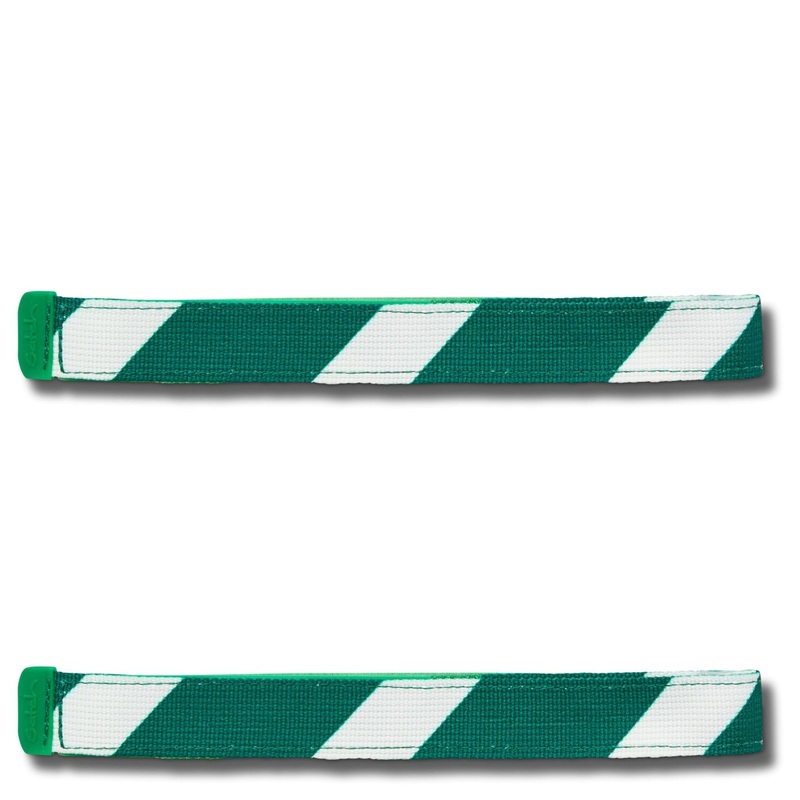 Satch Pack Zubehr  SWAPS - Klettstreifen (Green & White)