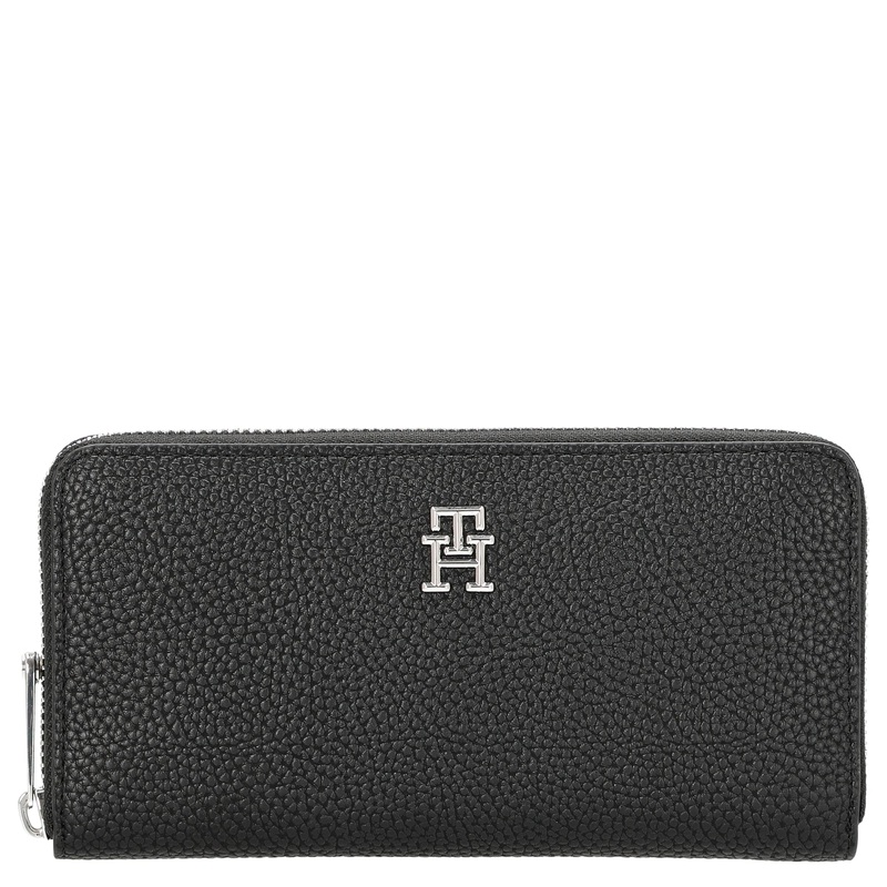 Tommy Hilfiger TH Emblem - Geldbrse L 12 cc 19 cm (schwarz)
