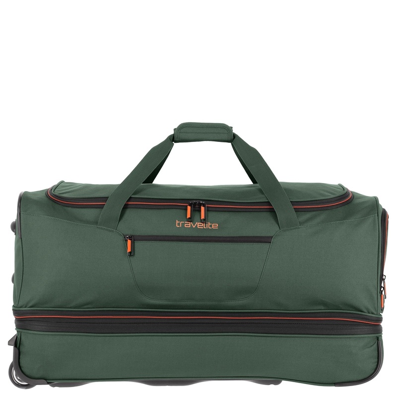 Travelite Basics - Rollenreisetasche 98/119L 70 cm erw. (dunkelgrn)