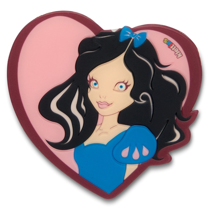 Ergobag Zubehr Klettie - 3D Silikon (Prinzessin)