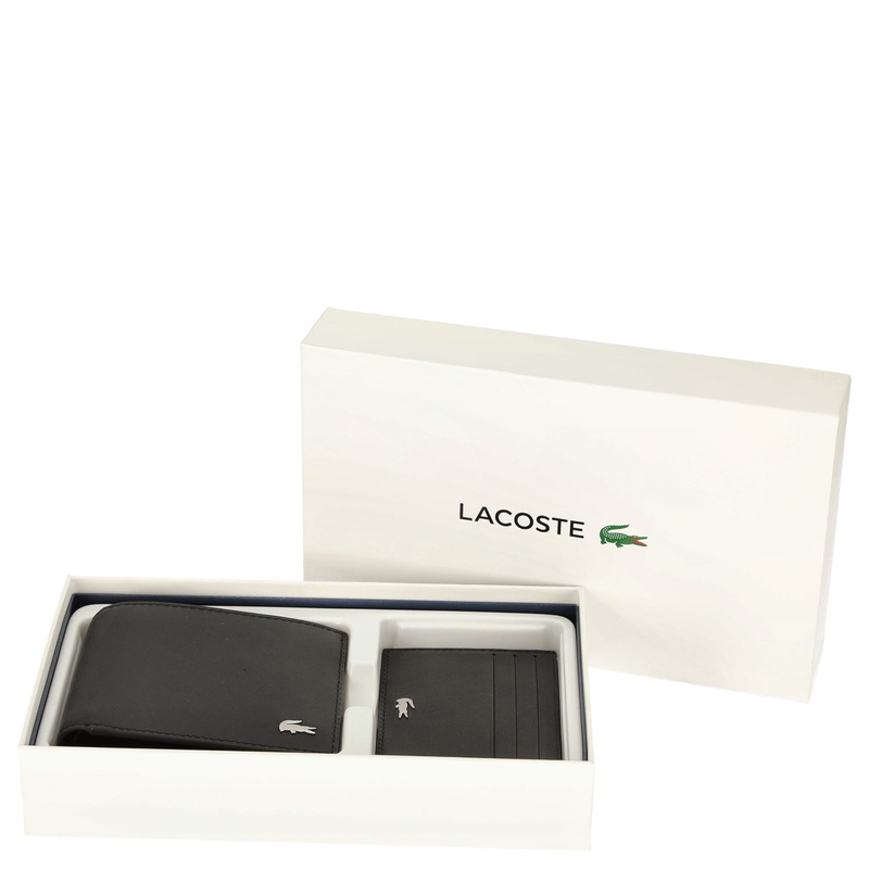 Lacoste FG - Men Geldbrse und Kreditkartenetui 6cc 11 cm (black)