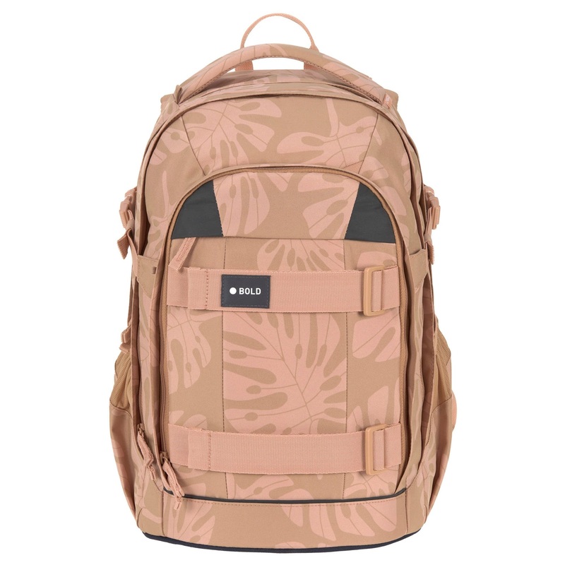 Lssig Bold Origin - Schulrucksack 46.5 cm (Leaves Caramel)