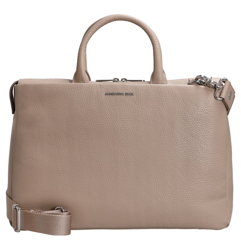 Mandarina Duck Mellow Urban - Handtasche 40 cm (warm taupe)