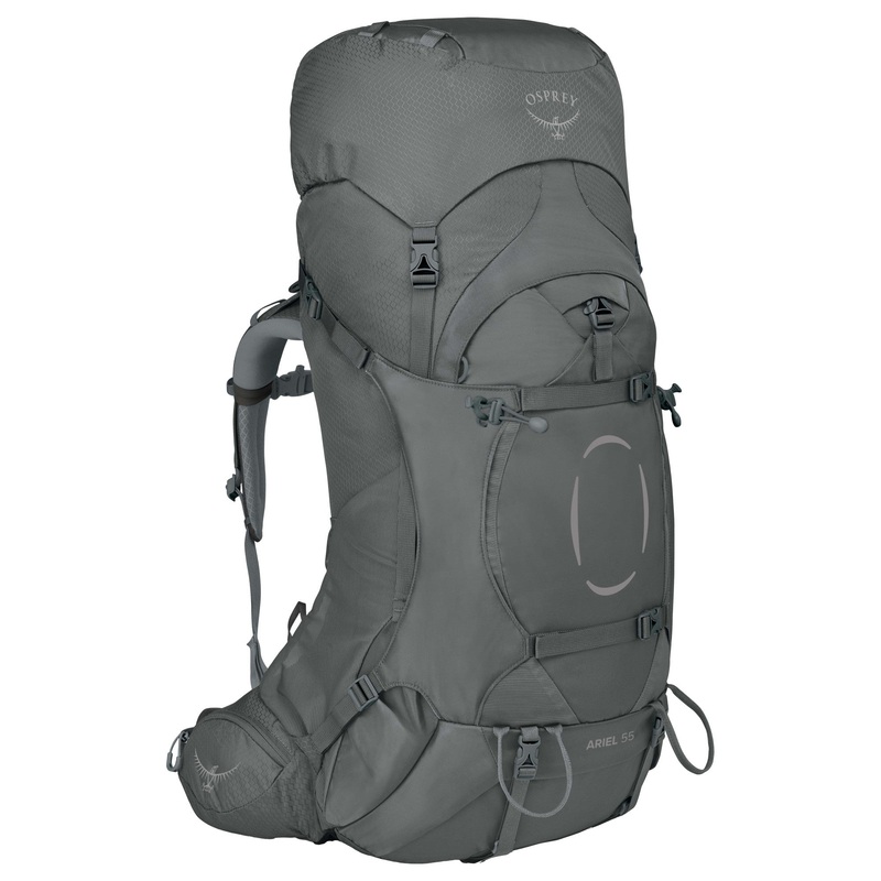 Osprey Ariel 55 Women - Trekkingrucksack 73 cm (medium graygras, 55 cm (M/L))