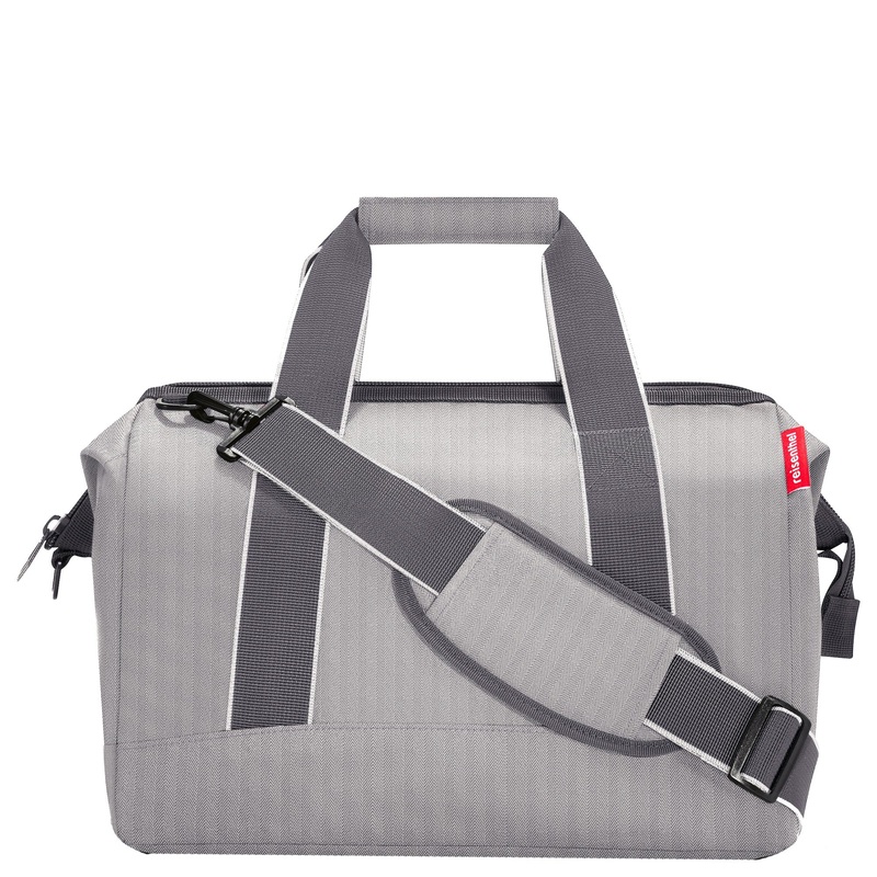 reisenthel travelling allrounder M - Reisetasche 40 cm (herringbone grey)