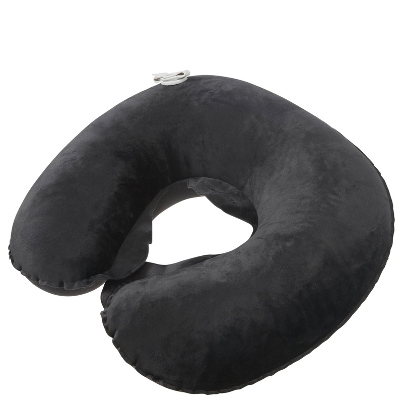 Samsonite Comfort Travelling Easy Inflatable Pillow - Nackenkissen (schwarz)