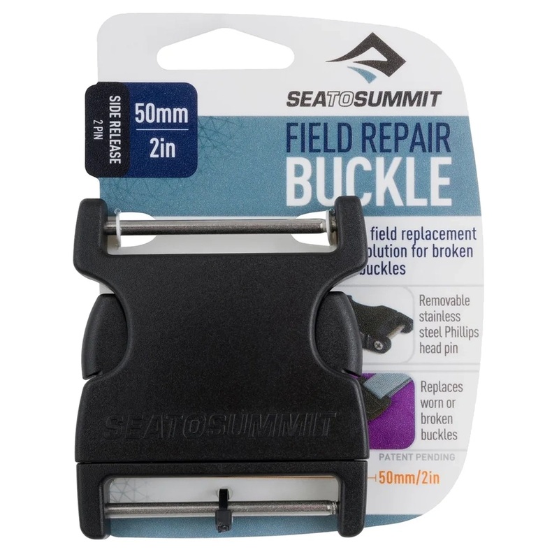 Sea to Summit Field Repair Buckle - Gurtschnalle 2 Pin 50 mm (black)