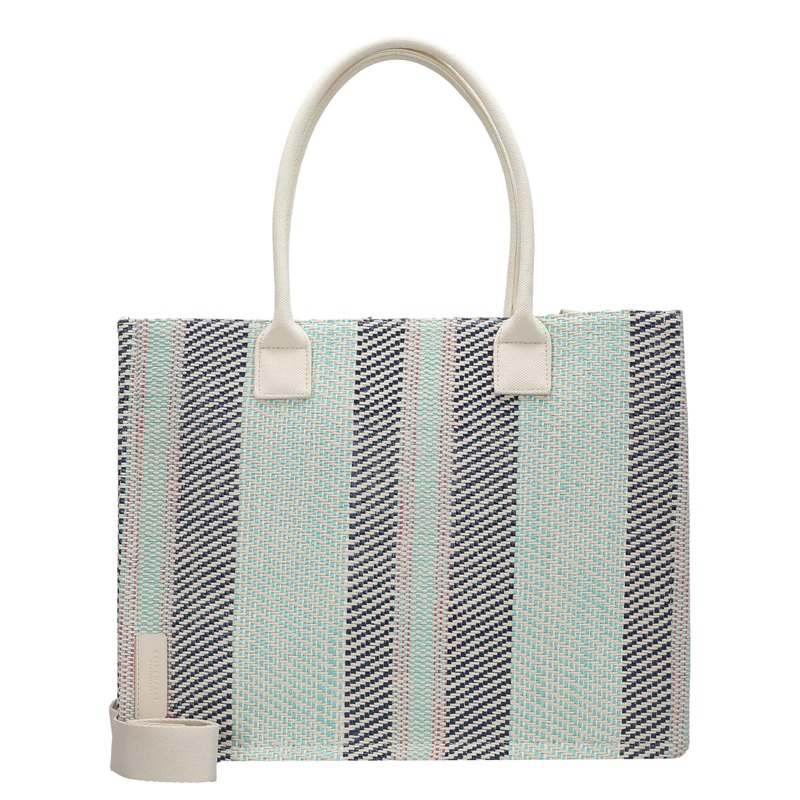 Seidenfelt Hulu - Shopper 40 cm (aqua mix)