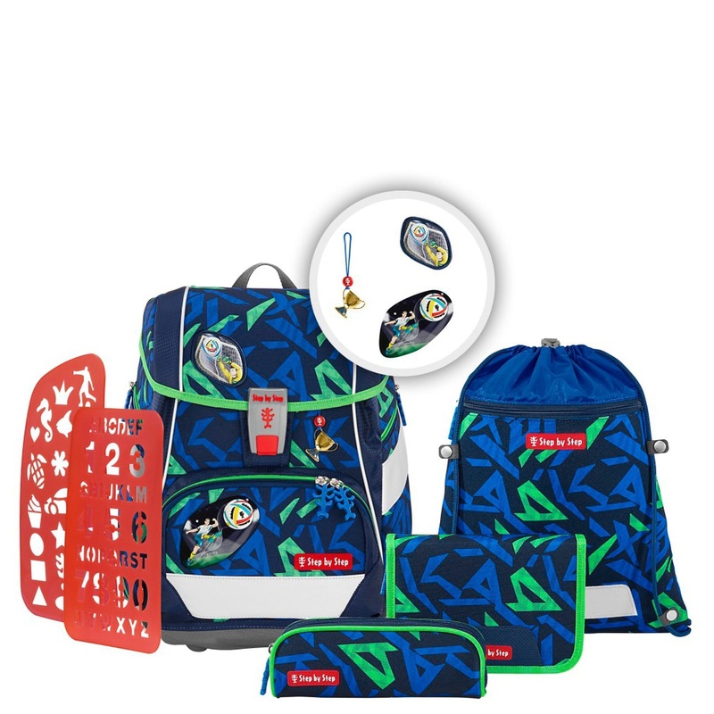 Step by Step 2in1 Plus - Schulranzen Set 6tlg. (Soccer Ben)