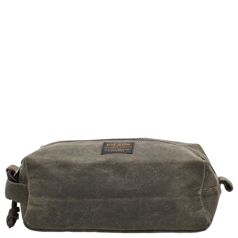 Filson Tin Cloth - Kulturbeutel 23 cm (otter green)