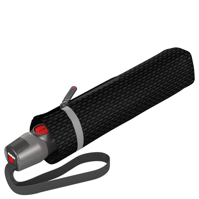 Knirps T.200 M Duomatic - Taschenschirm Regenschirm (reflective rain)