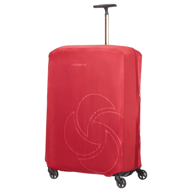 Samsonite Foldable Kofferschutzhlle XL - Regenhlle (rot)
