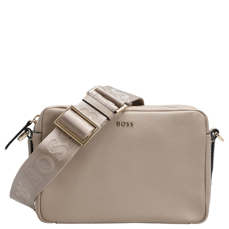 BOSS Women's Alyce Crossbody BM - Umhngetasche 20 cm (light beige)