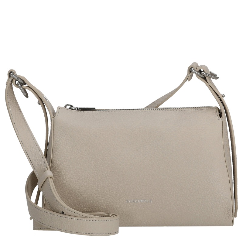 Coccinelle Bishop - Umhngetasche 22 cm (lambskin white)