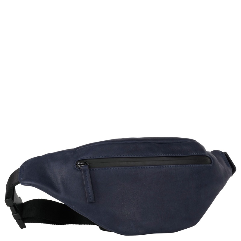 Leonhard Heyden Den Haag - Grteltasche Leder 28 cm (blau)