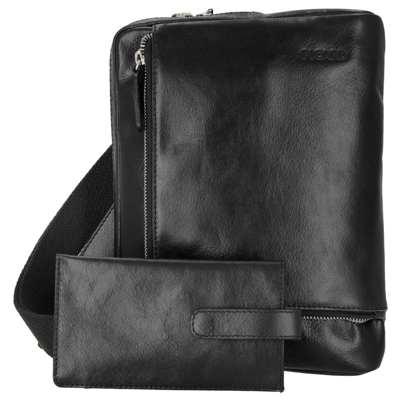 Picard Buddy - Umhngetasche 27 cm Bffelleder (black)