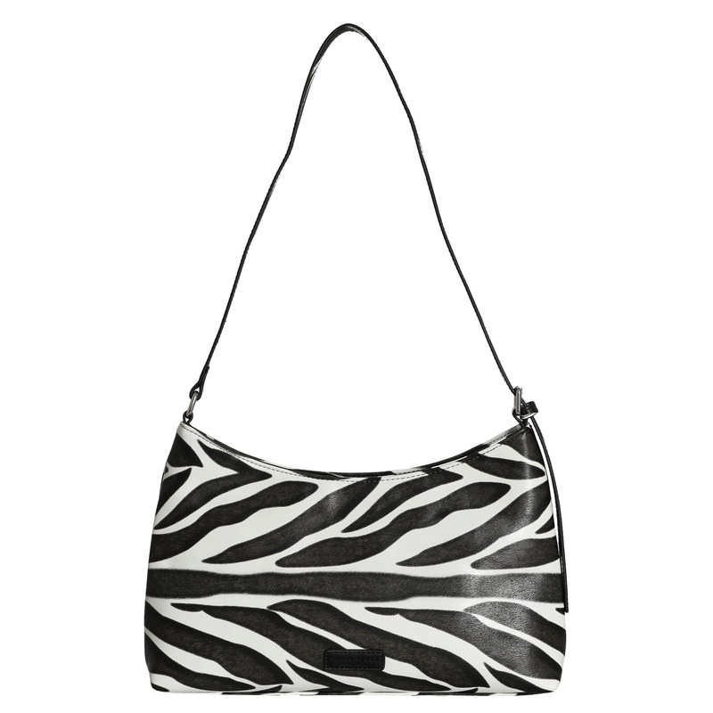 Seidenfelt Fjone - Schultertasche 32 cm (zebra)