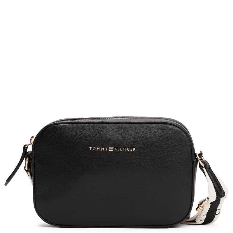 Tommy Hilfiger Logo Tape Camera - Umhngetasche 19.5 cm (schwarz)