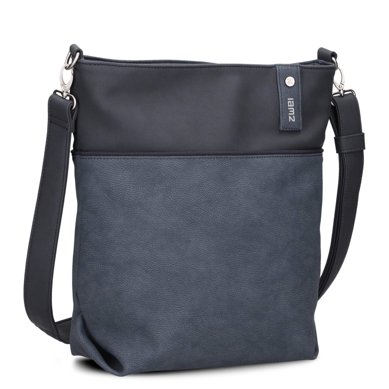 zwei Jana J12 - Schultertasche 33 cm (nubuk-ink)