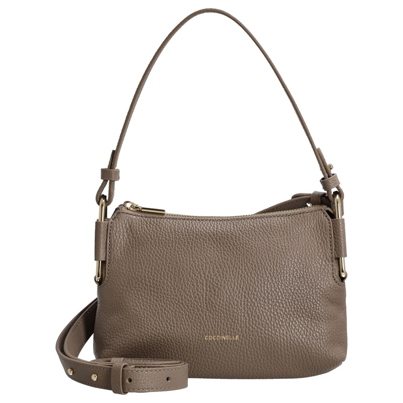 Coccinelle Rebekka - Schultertasche 23 cm (warm taupe)