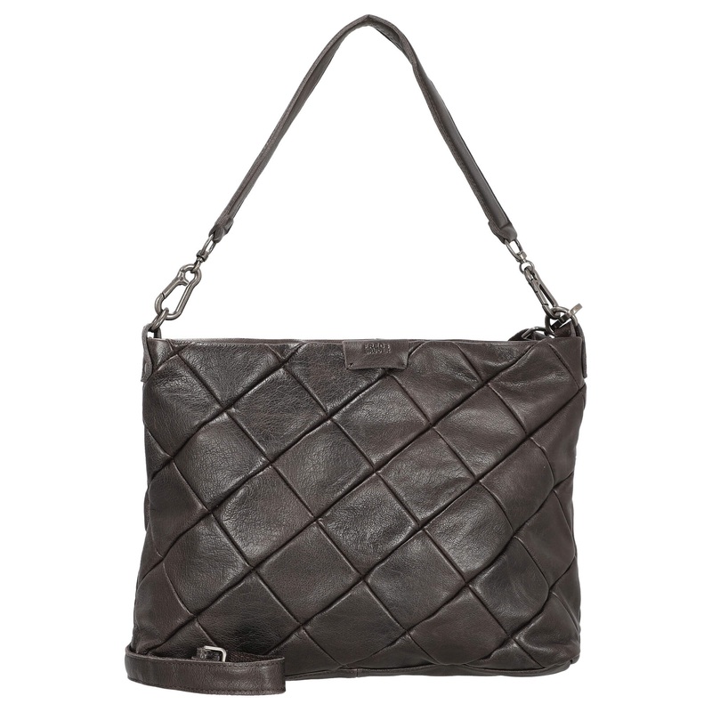 FREDsBRUDER Check My Hobo - Schultertasche 35 cm (brown)
