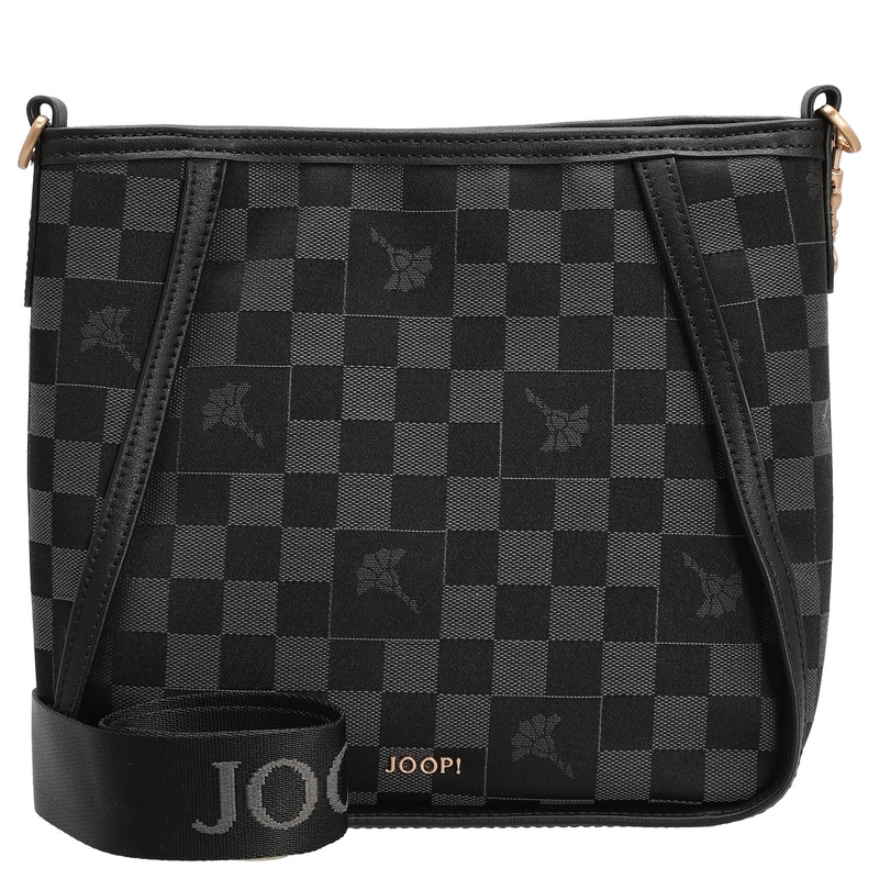 Joop Women Piazza Scacchi Leena - Umhngetasche 23 cm (schwarz)