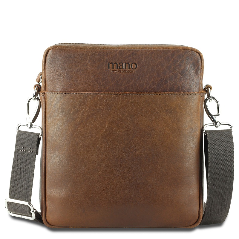 Mano Don Paolo - Umhngetasche 25.5 cm (braun)