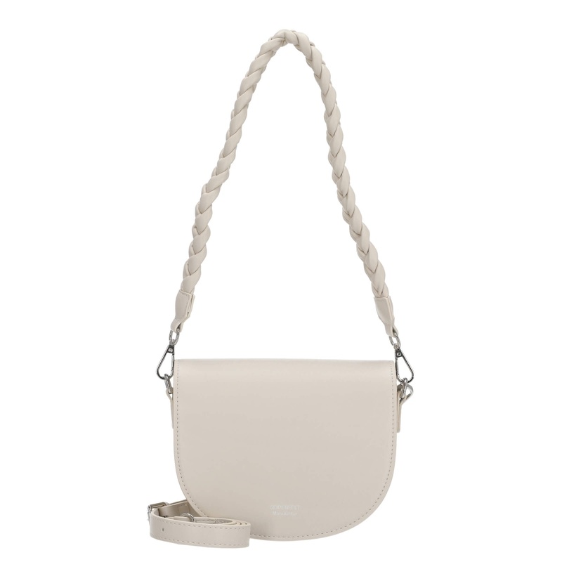 Seidenfelt Melbu Saddle - Schultertasche 19 cm (creme)