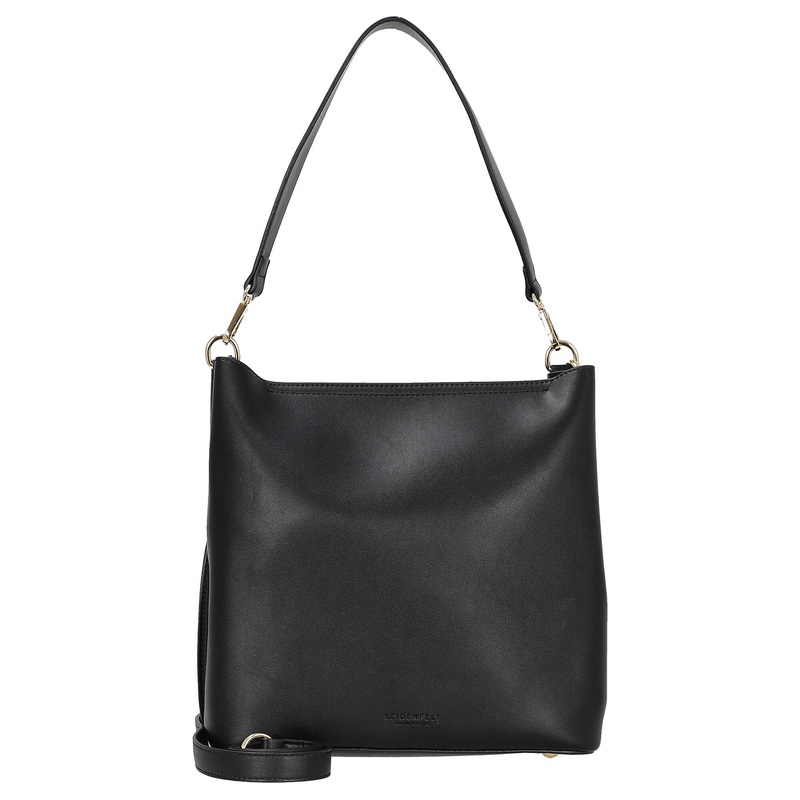 Seidenfelt Viiala Hobo - Schultertasche 27 cm (black)
