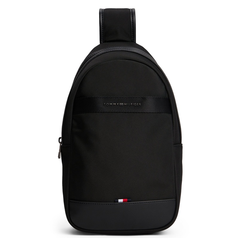 Tommy Hilfiger Nylon Travel Sling Bag - Umhngetasche 32 cm (schwarz)