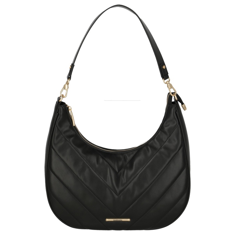 Travelite BARBARA Cozy Hobo Bag - Schultertasche 35 cm (schwarz)