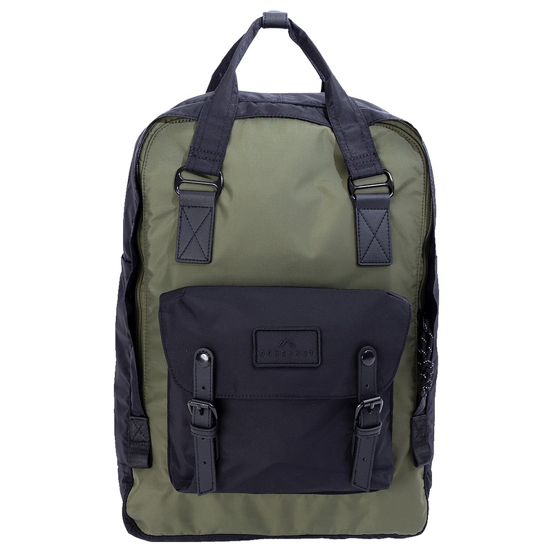 Doughnut Macaroon Go Wild 16 - Rucksack 38 cm (black x army)
