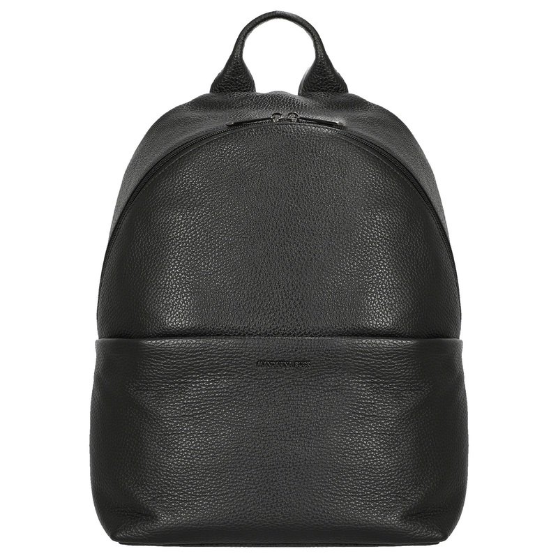 Mandarina Duck Mellow Leather - Rucksack 34 cm (nero)