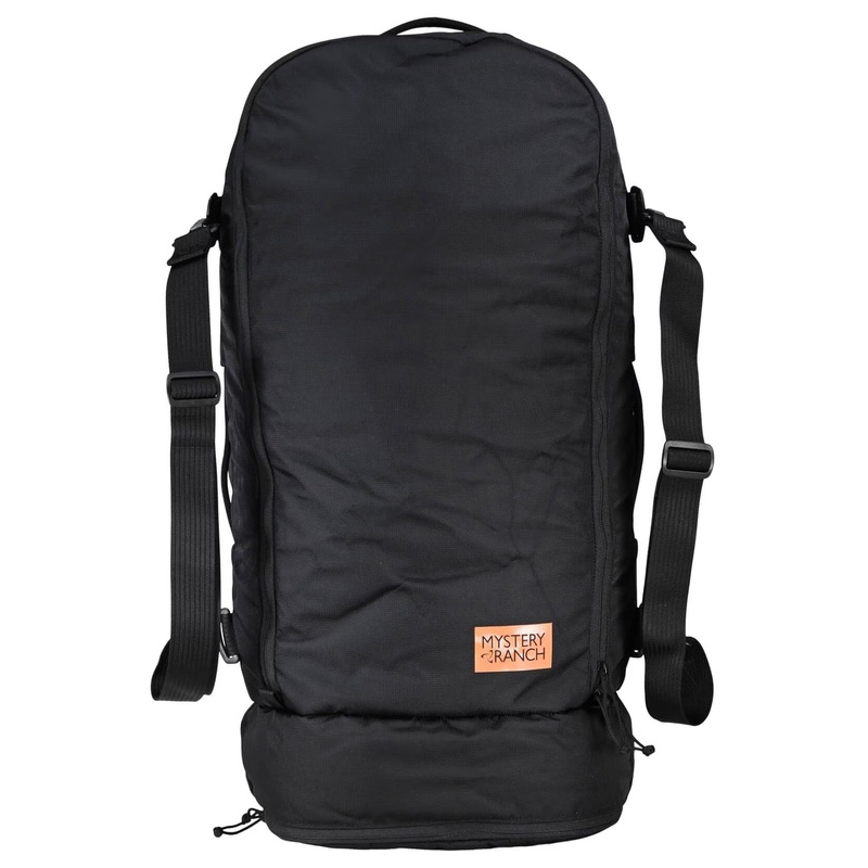 Mystery Ranch Mission Stuffel 45 - faltbare Reisetasche/Reiserucksack (black)