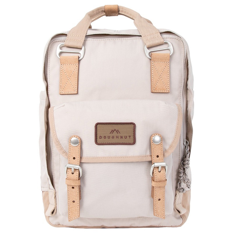 Doughnut Macaroon Happy Camper 16 - Rucksack 38 cm (ivory)