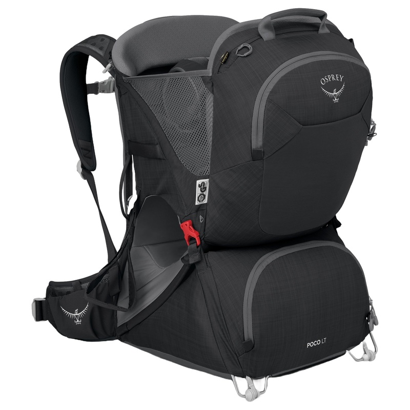 Osprey Poco LT Child Carrier - Kindertrage (Kraxen (schwarz)