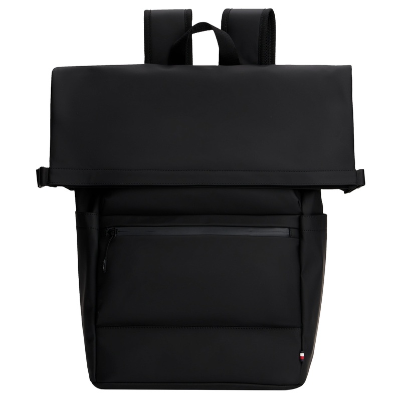 Tommy Hilfiger TPU Rolltop - Rucksack 50 cm (schwarz)
