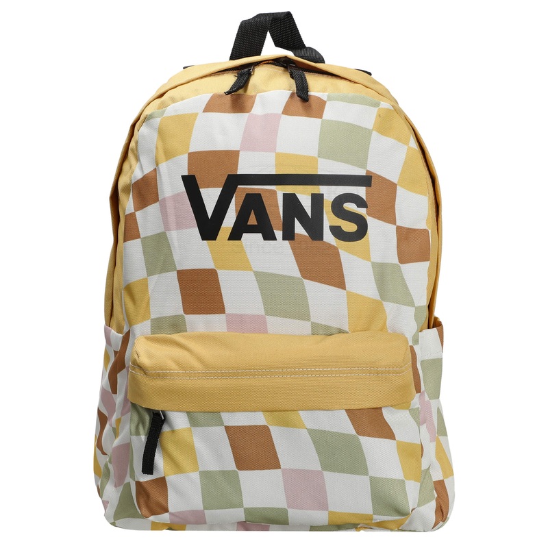 Vans Girls Realm H20 - Rucksack 42 cm (wavy checkerboard ochre)