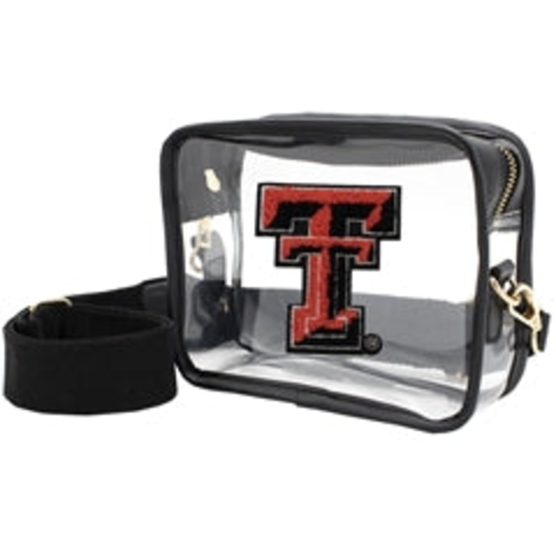 Everyday Clear Varsity Patch Crossbody-Texas Tech