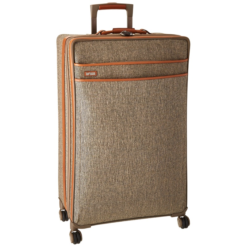 Hartmann Tweed Collection Long Journey Expandable Spinner Natural Tweed One Size