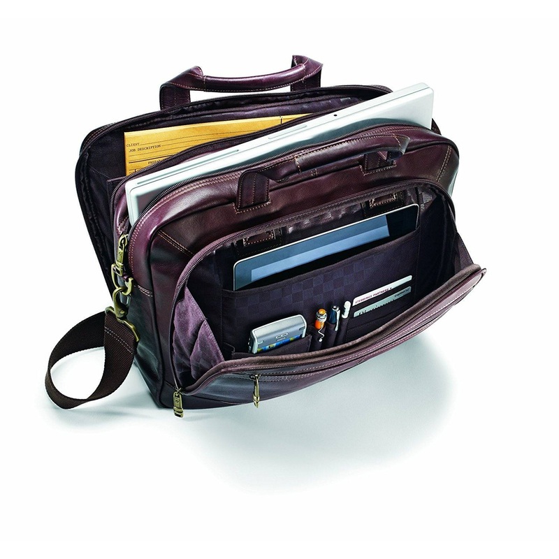 Samsonite Colombian Leather Toploader
