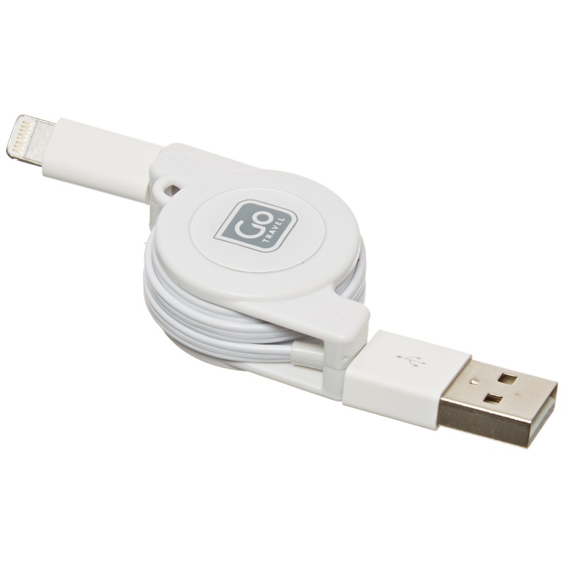 Go Travel Design Go USB Charging Cable Lightning, White, One Size