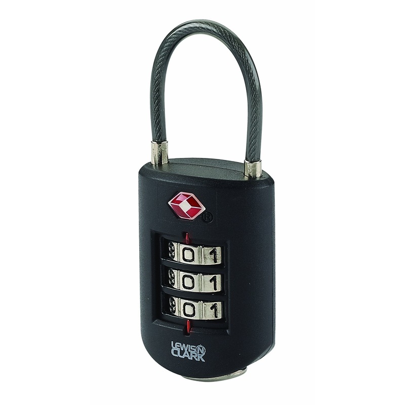 Lewis N. Clark Travel Sentry Large Dial Cable Lock