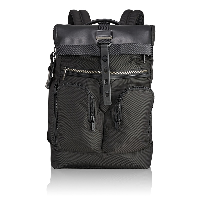 TUMI Alpha Bravo London Roll-Top Backpack