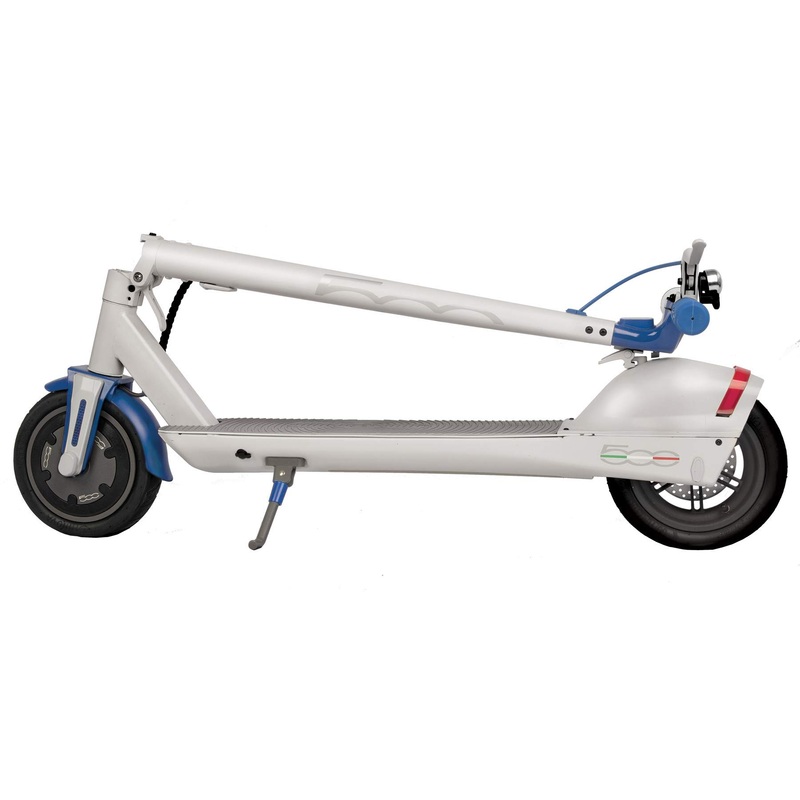 Fiat Folding Electric Scooter - 350W Motor, 15 to 20-Mile Long-Range Battery