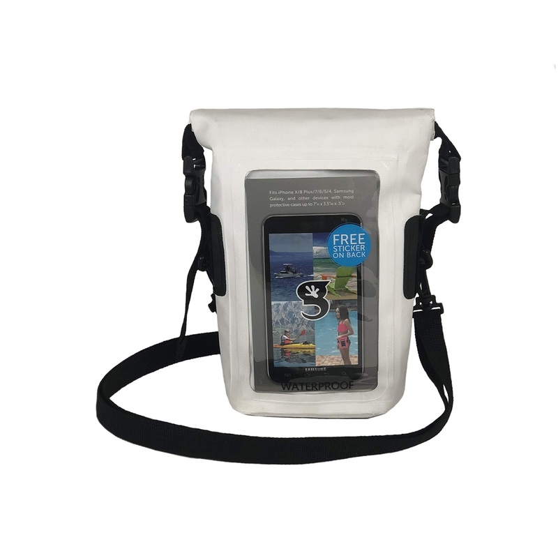 Geckobrands Waterproof Phone Tote