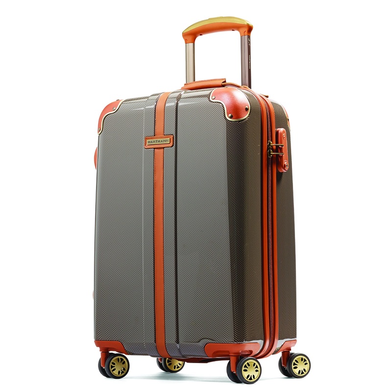 Hartmann Herringbone Hard Side Spinner 21 Terracotta