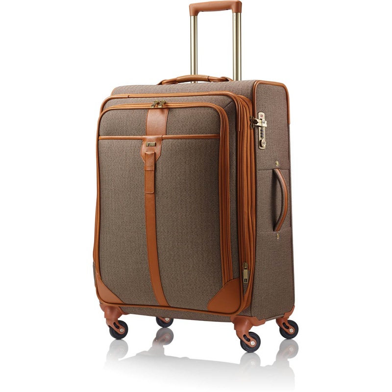 Hartmann Herringbone Luxe Medium Journey Expandable Spinner
