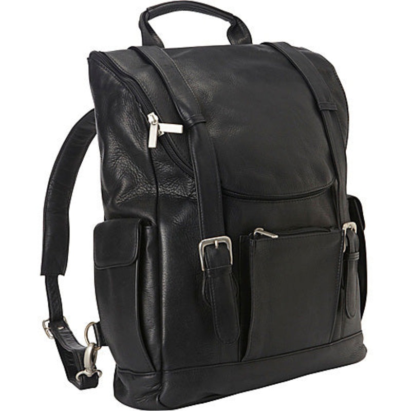 Ledonne Leather Classic Laptop Backpack